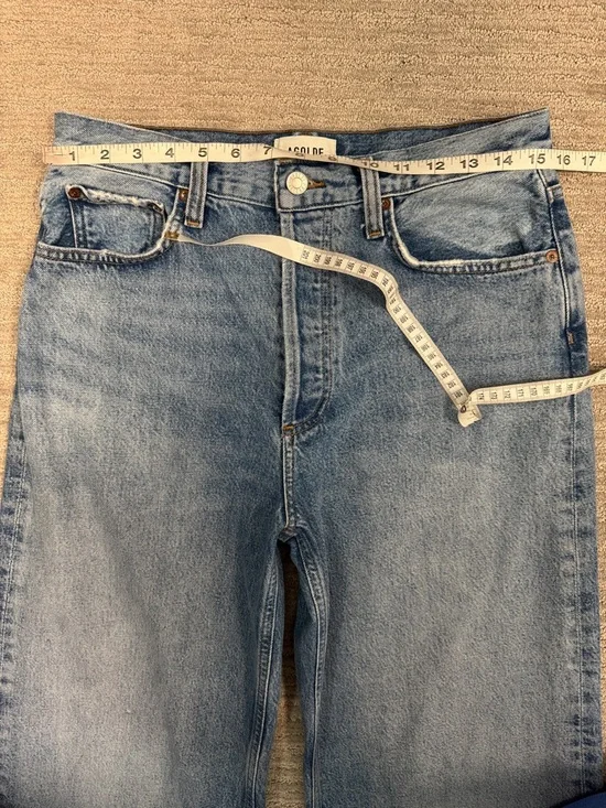 AGOLDE Low Slung Baggy in Libertine Size 27 - Picture 11 of 15